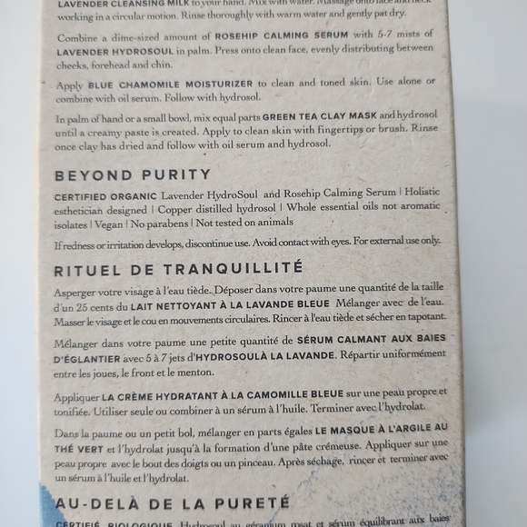 Evanhealy Calming Ritual Cleanser Toner Serum Moisturizer Mask Set - Picture 5 of 6